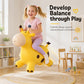 🦒🎵 Musical Giraffe Bouncy Hopper – Inflatable Ride-On Fun for Kids