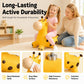 🦒🎵 Musical Giraffe Bouncy Hopper – Inflatable Ride-On Fun for Kids