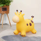 🦒🎵 Musical Giraffe Bouncy Hopper – Inflatable Ride-On Fun for Kids