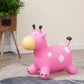 🦒🎵 Musical Giraffe Bouncy Hopper – Inflatable Ride-On Fun for Kids