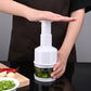 🧄🔪 Stainless Steel Press Chopper – Quick Cutting for Garlic, Ginger & More