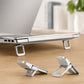 💻✨ Foldable Laptop Cooling Stand – Compact Risers for Better Angle & Airflow