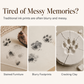 🐾❤️ DIY Pet Paw Print Keepsake Kit – Create a Memory of Your Best Friend