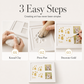 🐾❤️ DIY Pet Paw Print Keepsake Kit – Create a Memory of Your Best Friend