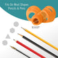 ✏️🖐️ Ambidextrous Pencil Grips for Kids – Easy Finger Placement for Writing Practice
