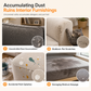 🛋️✨ Elastic Furniture Dust Cover – Full-Wrap Protection for Sofas & Beds