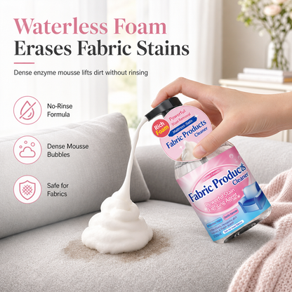 🛋️🧼 Fabric Cleaning Foam – Easy Care for Sofas, Seats & Upholstery