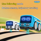 🚌😄 Intelligent Mini Bus Toy – Remote Control, LED Expressions & 4 Play Modes