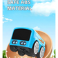 🚌😄 Intelligent Mini Bus Toy – Remote Control, LED Expressions & 4 Play Modes