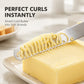 🧈✨ 3-in-1 Stainless Steel Butter Knife – Shred, Cut & Spread with One Tool