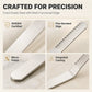 🧈✨ 3-in-1 Stainless Steel Butter Knife – Shred, Cut & Spread with One Tool