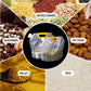 🌾✨ Large Capacity Cereal Storage Bag – Stand-Up Design with Handle & Pour Spout