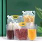 🌾✨ Large Capacity Cereal Storage Bag – Stand-Up Design with Handle & Pour Spout