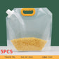 🌾✨ Large Capacity Cereal Storage Bag – Stand-Up Design with Handle & Pour Spout