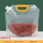 🌾✨ Large Capacity Cereal Storage Bag – Stand-Up Design with Handle & Pour Spout