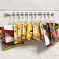 🪝✨ No-Drill Sliding Track Hooks – Adjustable Kitchen & Bathroom Organizer