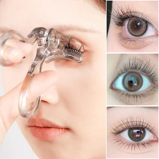 👁️✨ Wide-Angle Eyelash Curler – Easy Lift for Naturally Curled Lashes