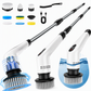⚡🛁 Cordless Electric Cleaning Brush – Extendable Spin Scrubber for Bathroom & Floors