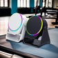 📱🔊 4-in-1 Wireless Induction Speaker Stand – 360° Rotating Phone Holder