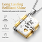 💐❤️ Mother’s Day Engraved Book Necklace – A Meaningful Gift for Mom