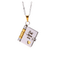 💐❤️ Mother’s Day Engraved Book Necklace – A Meaningful Gift for Mom