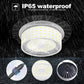 ☀️💡 Adjustable Solar Pendant Light – 360° Outdoor Lighting with 4 Brightness Levels