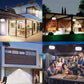☀️💡 Adjustable Solar Pendant Light – 360° Outdoor Lighting with 4 Brightness Levels