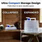 💧🏕️ Collapsible Water Container with Spigot – Expand, Fill & Fold Flat
