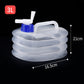 💧🏕️ Collapsible Water Container with Spigot – Expand, Fill & Fold Flat