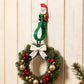 🎅🎄 Santa Wreath Hanger Hook – Cute Holiday Hook for Wreaths & Stockings