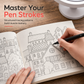 ✍️🎨 Simple Stick Figure Line Art Coloring Book – Trace, Color & Create