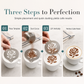 ☕✨ Stainless Steel Latte Art Stencil – Easy Barista-Style Coffee Patterns