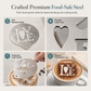 ☕✨ Stainless Steel Latte Art Stencil – Easy Barista-Style Coffee Patterns