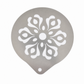 ☕✨ Stainless Steel Latte Art Stencil – Easy Barista-Style Coffee Patterns