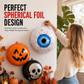 🎃 Giant 22" 4D Eyeball Balloons | Creepy Halloween Party Decorations for Spooky Home & Garden