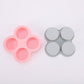 🧁✨ 4-Cavity Silicone Baking Mold – Bake & Release 4 Treats at Once