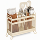 🍴✨ Wall-Mounted Utensil Holder – Ventilated Storage with Removable Drip Tray
