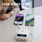 🔋⚡ Fast-Charge Power Bank – Built-In Cables, Digital Display & Light