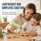🔥✨ Rechargeable Mini Cordless Hot Glue Tool – Portable DIY Crafting