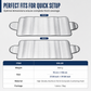 ❄️🚗 Double-Sided Windshield Snow Cover – Quick Winter Morning Protection