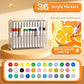 🎨✨ Soft Brush Tip Acrylic Markers – Vibrant Colors for Creative Projects