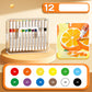 🎨✨ Soft Brush Tip Acrylic Markers – Vibrant Colors for Creative Projects