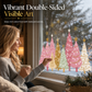 🎄🪟 3-Piece Christmas Window Cling Set – Glue-Free Static Holiday Decor