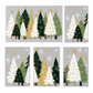 🎄🪟 3-Piece Christmas Window Cling Set – Glue-Free Static Holiday Decor