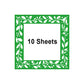💎✨ PET Release Paper Sheets – 10×10cm Covers for Diamond Painting