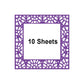 💎✨ PET Release Paper Sheets – 10×10cm Covers for Diamond Painting