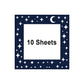 💎✨ PET Release Paper Sheets – 10×10cm Covers for Diamond Painting