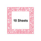 💎✨ PET Release Paper Sheets – 10×10cm Covers for Diamond Painting