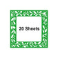 💎✨ PET Release Paper Sheets – 10×10cm Covers for Diamond Painting