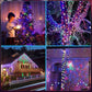 ☀️✨ Solar Decorative String Lights – 100 LEDs & 8 Lighting Modes